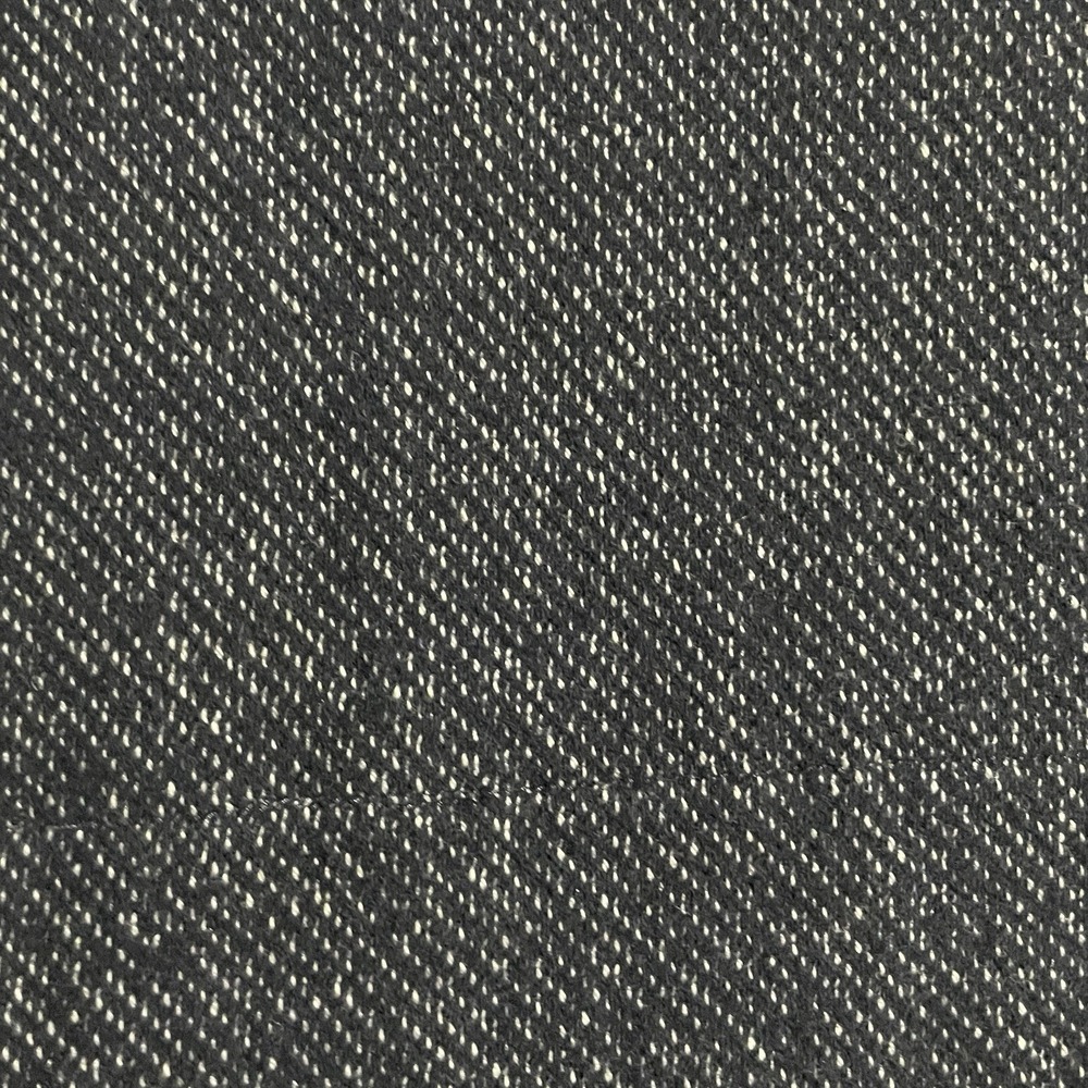 EUC VINCE. Mens Sz XL Heather Navy Wool Blend Flannel Overshirt 4-Pocket - Picture 6 of 11